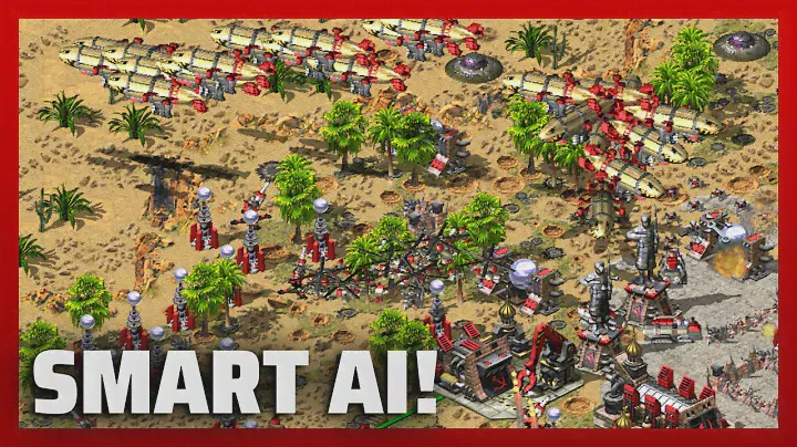 Red Alert 2 | Smart AI - He's Going Crazy!!