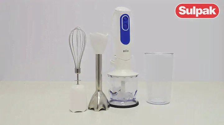 Блендер Braun MQ3025 Spaghetti распаковка