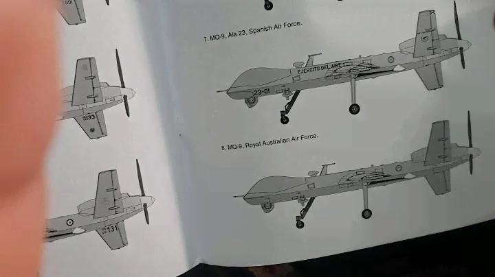 kinetic 1/48 MQ-9 Reaper