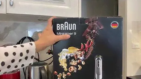 Mở hộp/unboxing MultiQuick 9 Hand blender MQ 9087X