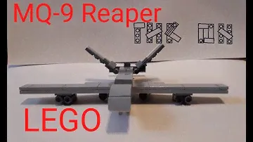 Обзор на модель MQ 9 Reaper из lego