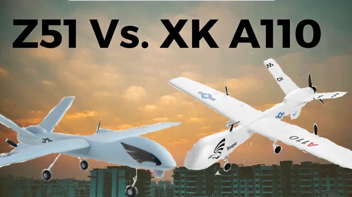 Vuelo Avión RC XK 110 Vs Z51 Predator