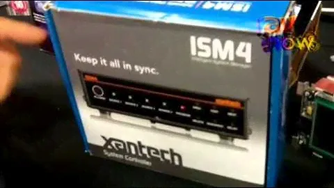 GovComm 2011: Xantech Shows ISM4 IR Device Syncer, Web Intelligent Controller